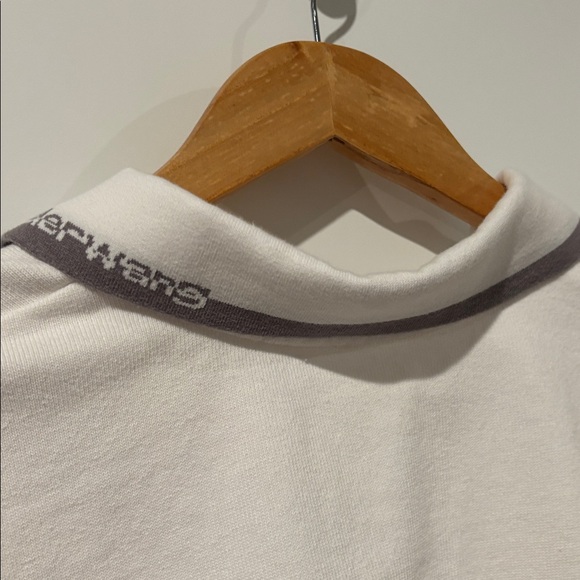 Alexander Wang Cinched Crop Cotton Polo - Picture 8 of 11